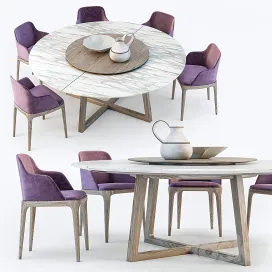 Grace chair concorde table